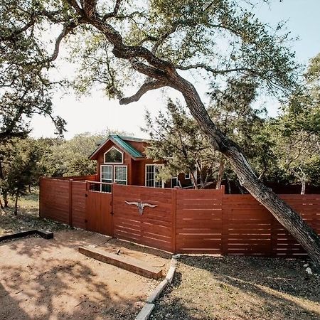 The Longhorn Cabin - Cabins At Rim Rock Austin Eksteriør bilde